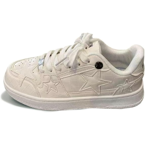 Star Shoes Walking Sneakers, 2025 New Y2K Aesthetic Cute Big Toe, Aesthetic Cute Chunky Comfort Insole,Comfortable Platform Sneaker