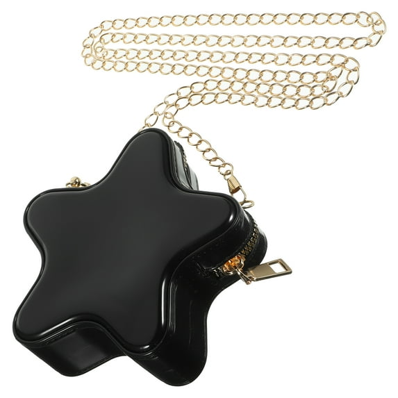 Star Shoulder Bag Purses for Women Small Size Lady Crossbody Shape The Weddin Miss Pvc Alloy