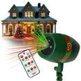 thumbnail image 1 of Star Shower Ultra 9 Outdoor Laser Light Projector, Remote Control, AS SEEN ON TV – 9 Patterns, Thousands of Lights, 3 Color Combinations (Red/Green), Motion/Still, Easy Decorating, up to 3,200 Sq Ft, 1 of 13
