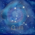 thumbnail image 1 of Star Sign Libra Poster Print by Cynthia Coulter, 1 of 1