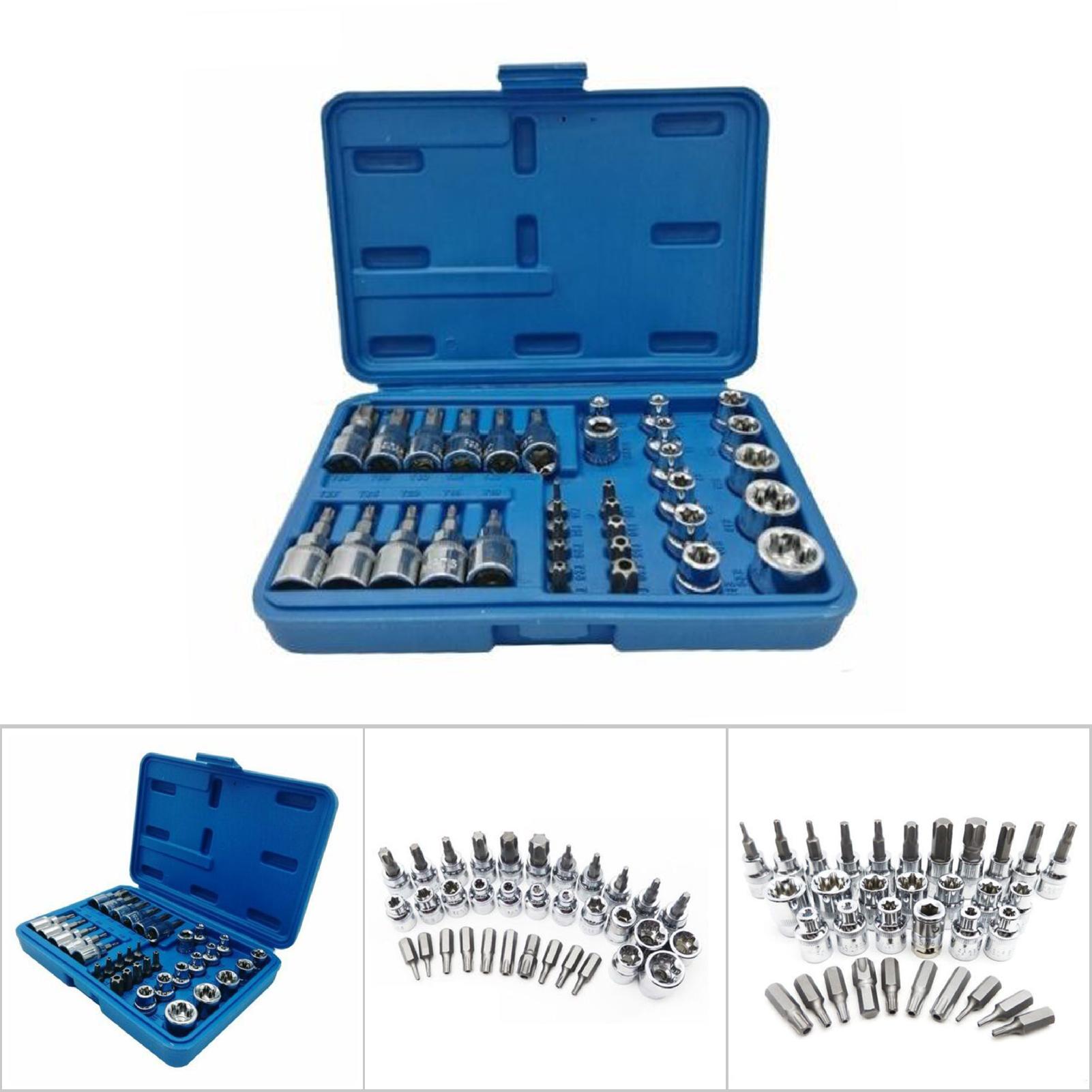 Star Socket Bit Set,34Pcs/Set Male Female Pentalobe Star Socket Bit Set