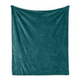 thumbnail image 1 of Star Soft Flannel Fleece Blanket, Abstract Ornament Symmetrical Repetitive Pattern Christmas Inspired Pattern, Cozy Plush for Indoor and Outdoor Use, 70" x 90", Dark Teal Petrol Blue, by Ambesonne, 1 of 5