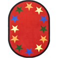 thumbnail image 1 of Kid Essentials - Early Childhood Star Space, 7'7" Border Round, Multicolored, 1 of 2