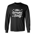 thumbnail image 1 of Star Spangled And Sassy Adult Long Sleeve T-shirt, 1 of 3