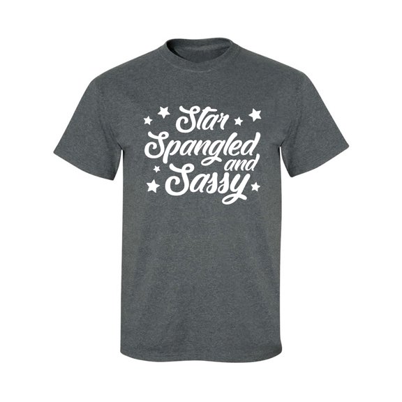 Star Spangled And Sassy Adult Short Sleeve T-shirt