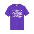 thumbnail image 1 of Star Spangled And Sassy Short Sleeve Neon T-Shirt, 1 of 1