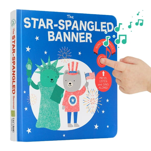 Star-Spangled Banner Nursery Rhyme Interactive Sound Book for Toddlers