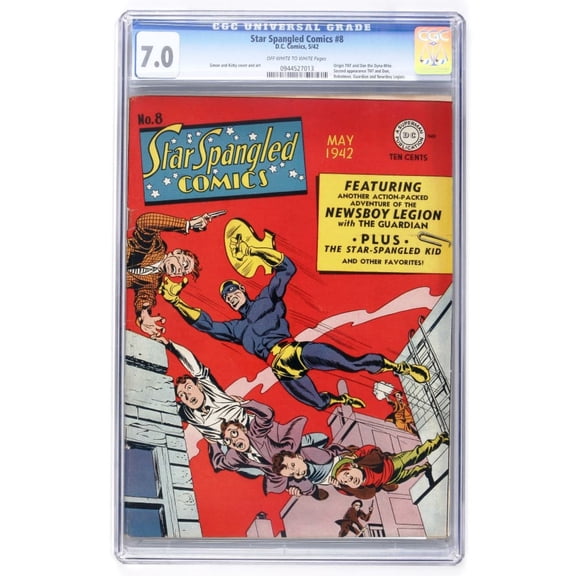 Star Spangled Comics #8 - CGC 7 Comic Book