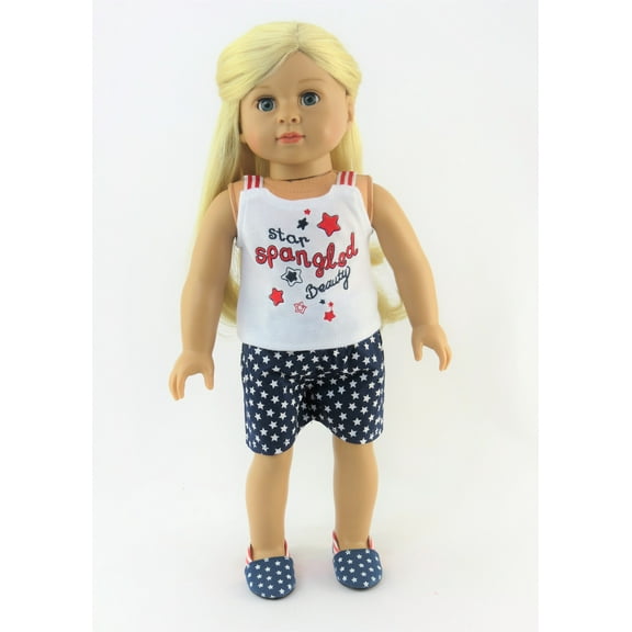 Star Spangled Cutie For 18 Inch Dolls