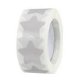 thumbnail image 1 of Star Stickers 1 Inch 1 Roll DIY Adhesive Labels Notes, Greeting Cards, Gift Boxes, 500 Count/Roll Silver Grey, 1 of 6