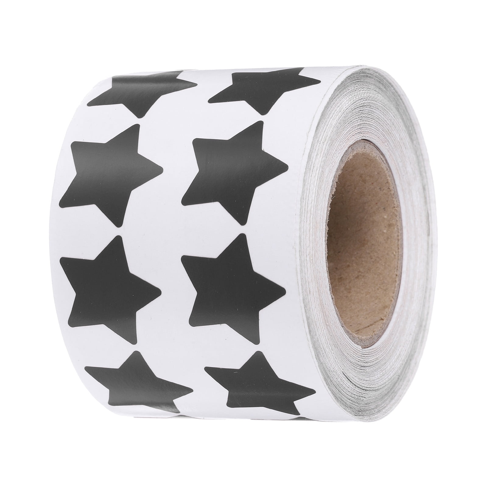 Star Stickers 1 Inch Black Stars 1 Roll 1000pcs Stickers Wedding Crafts ...