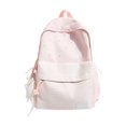 thumbnail image 1 of Star and Stripe Student School Backpack,Fresh Storage Bookbag and Casual Travel Daypack for Campus,Classes,Commuting,Weekend Trips and Everyday Use,Pink, 1 of 7