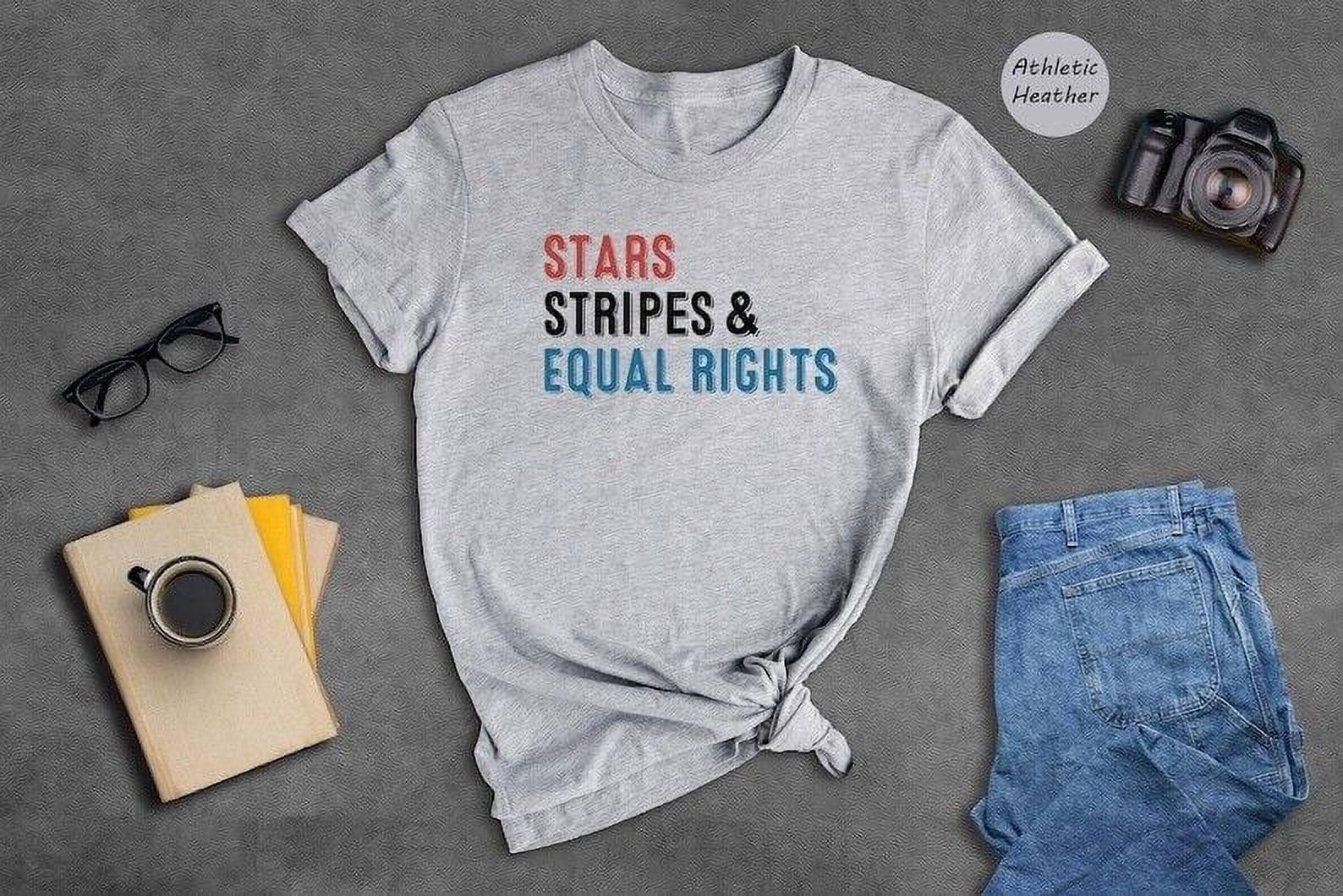 Star Stripes and Equal Rights Shirt, Equal Rights Shirt, Reproductive
