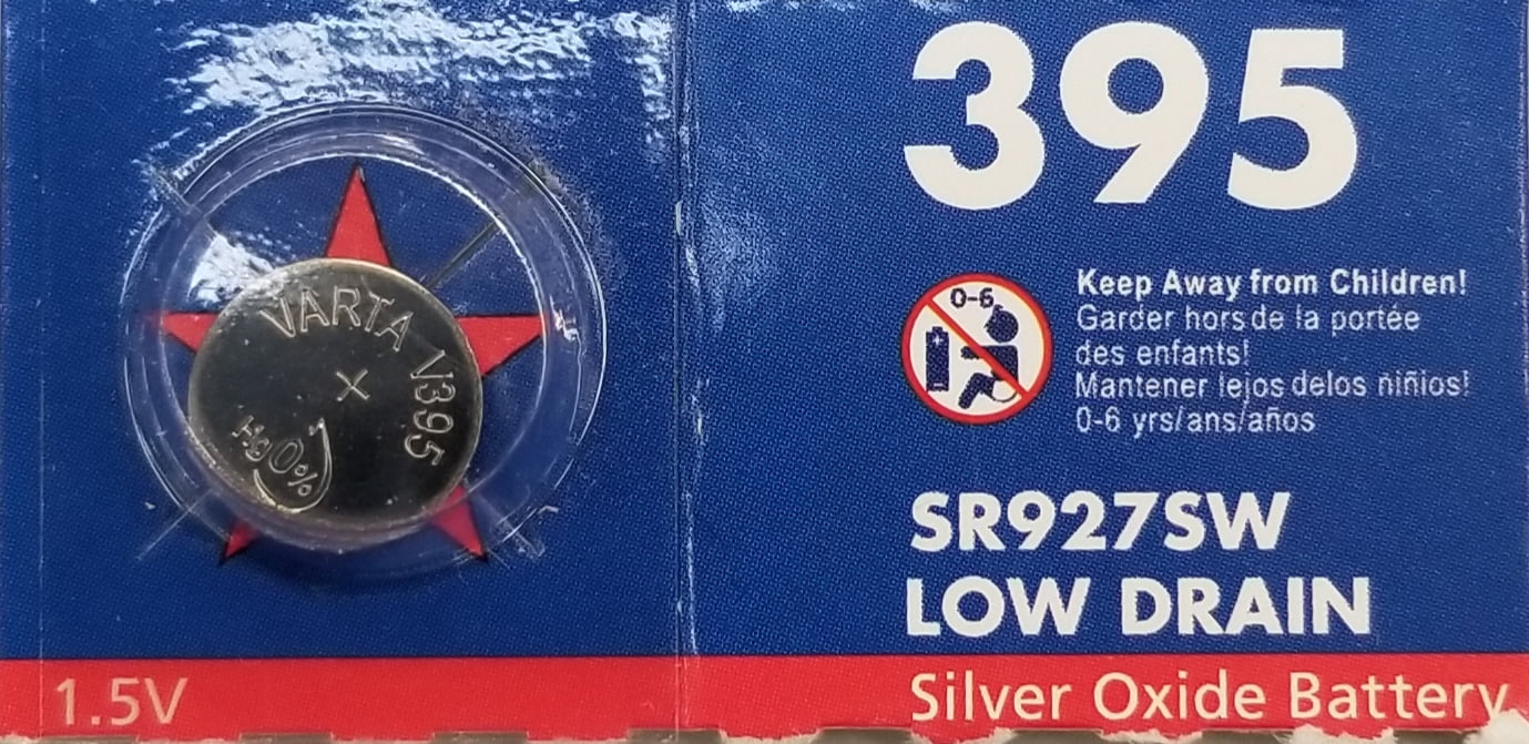 Star Struck V395 1.5V Silver Oxide Button Cell Battery