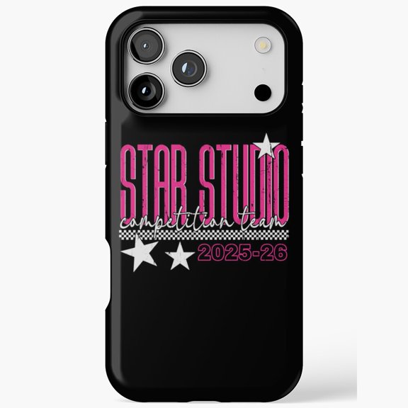 Star Studio Competition Team 2025 2026 Phone Case iPhone Case 17 through 11 Pro Max