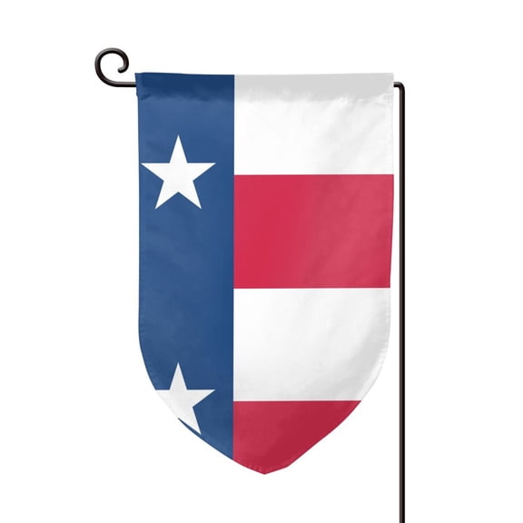 Star-Texas-Flag Garden Flag Double Sided Small Flag Yard Home Decorative Flags Banner 12.5 x 18 Inch Fillet