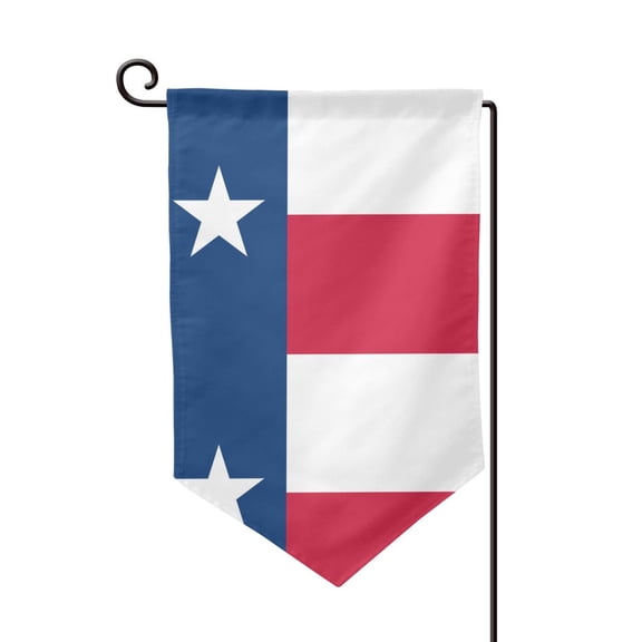 Star-Texas-Flag Garden Flag Double Sided Small Flag Yard Home Decorative Flags Banner 12.5 x 18 Inch Sharp Corner