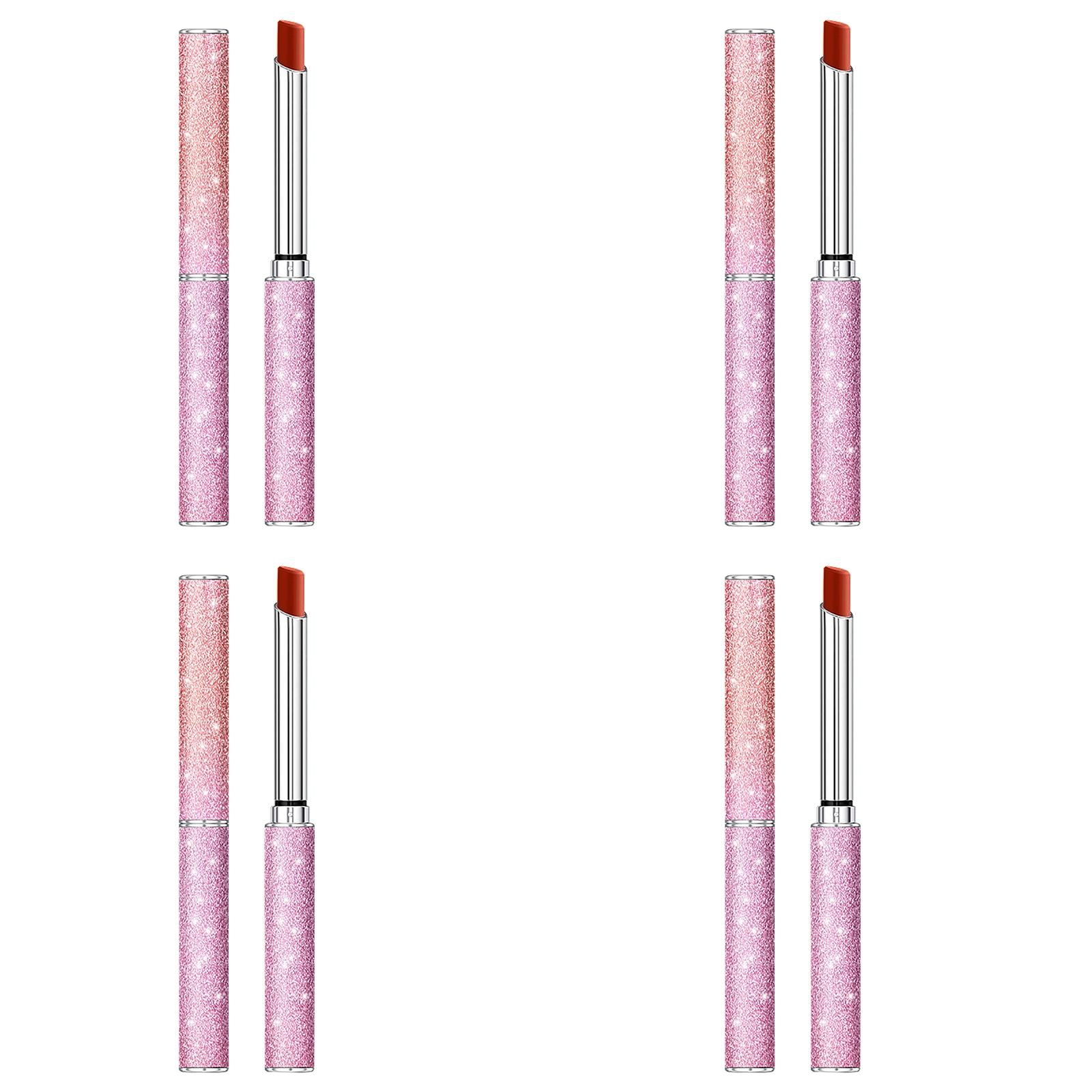 Star Thin Tube Lipstick Non Stick Cup Does Not Fall Off Color Lasting