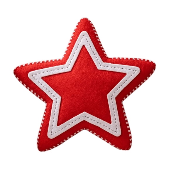 Star Throw Pillow, Decorative Plush Star Cushion Soft Kids Pillow Cute Red Star Shaped Accent Pillow for Sofa Bed Nursery Playroom Home Dcor 14 Inch