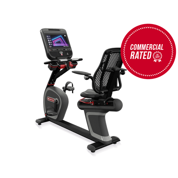 Pre-Owned Star Trac 8 Series Recumbent Exercise Bike with 16" Embedded Console