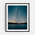 thumbnail image 1 of Star Trails over North-South Lake - New York Photography Black Framed Wall Art Print 30 x 40 inches, 1 of 4