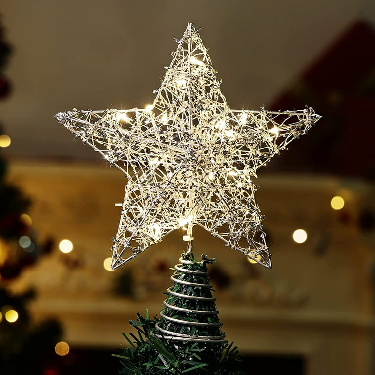 Battery operated on sale christmas star