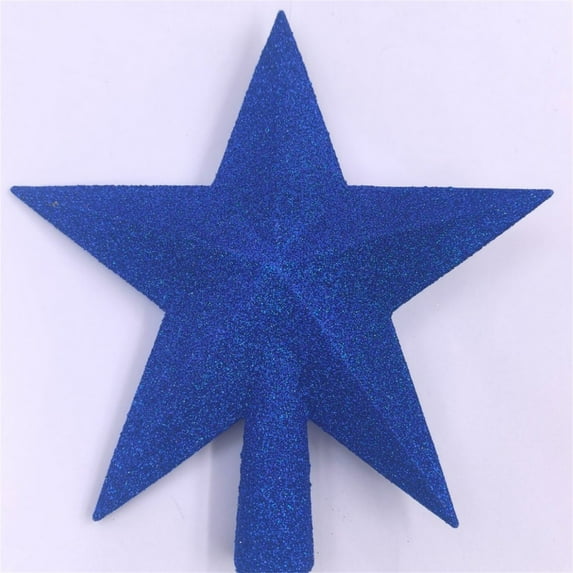 Star Tree Topper, Christmas Tree Star Topper,3D Shatterproof Bethlehem Star Tree Topper Decorations, Glitter Mini Christmas Tree Topper,Xmas Tree Topper Decor for Christmas Home Ornament
