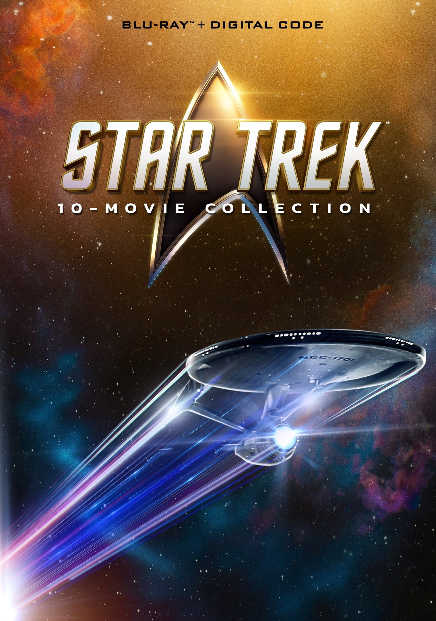 Star Trek 10-Movie Collection (Blu-ray + Digital Copy) - Walmart.com
