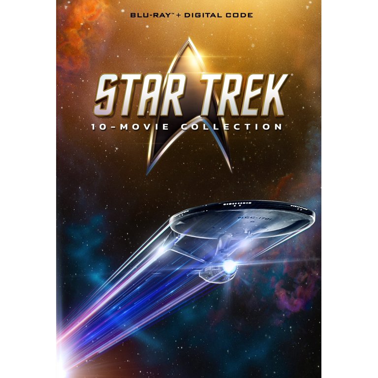 Star Trek 10-Movie Collection (Blu-ray + Digital Copy) - Walmart.com