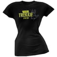 thumbnail image 1 of Star Trek - 100% Trekkie Juniors T-Shirt - Small, 1 of 1