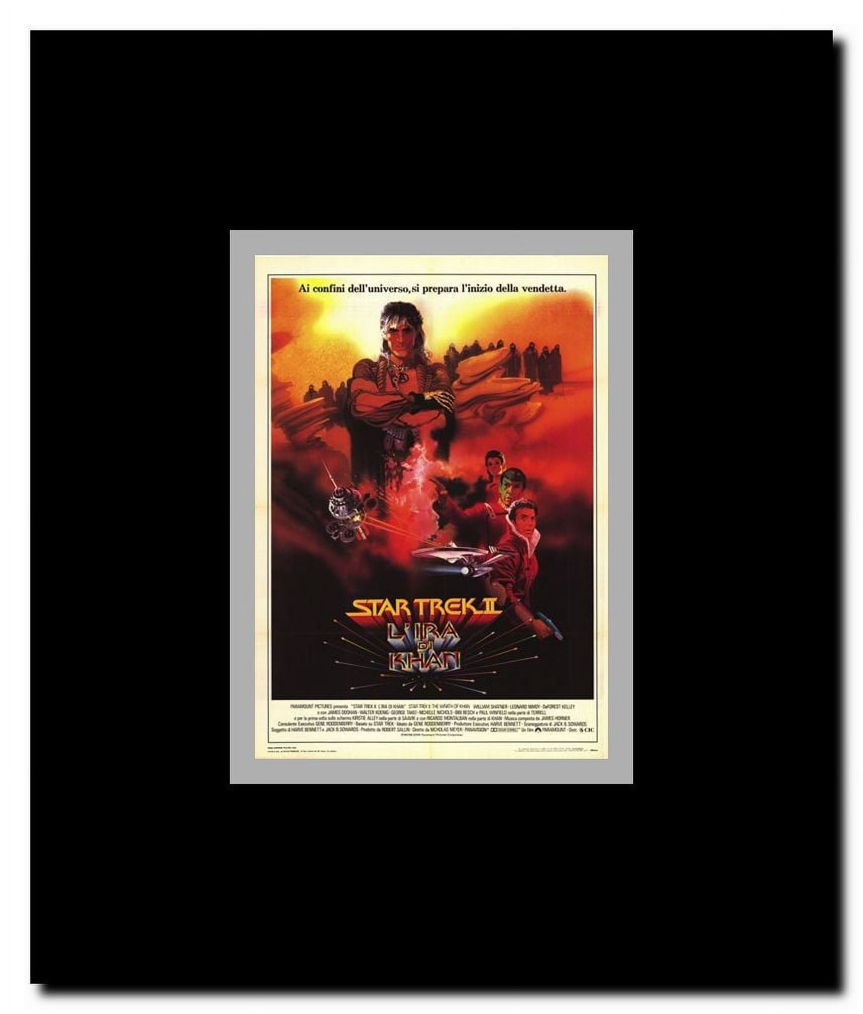 Star Trek 2: The Wrath of Khan Framed Movie Poster