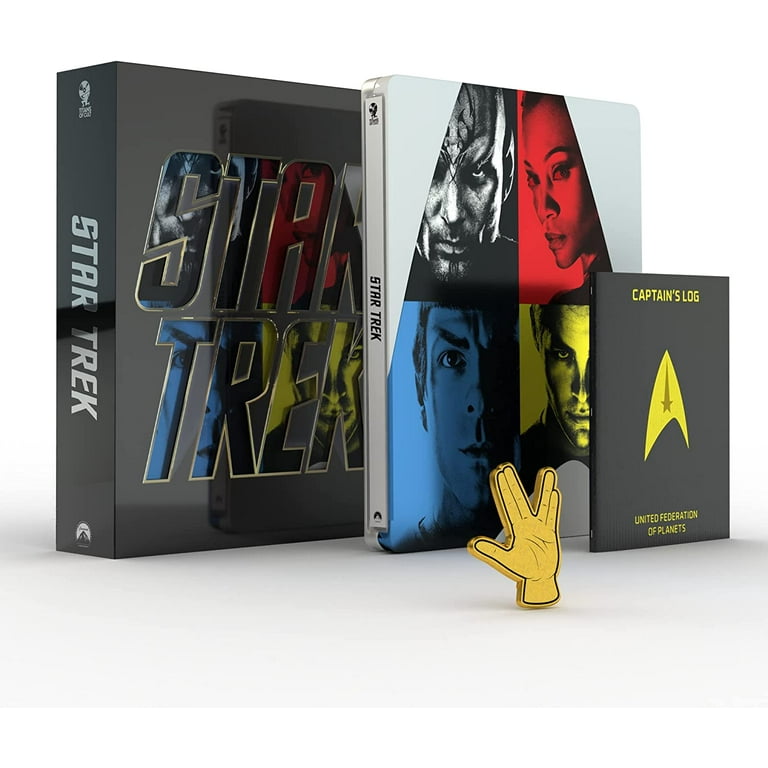 Star Trek (2009) Titans of Cult 4K UHD SteelBook [Blu-ray] [Region A & B &  C]