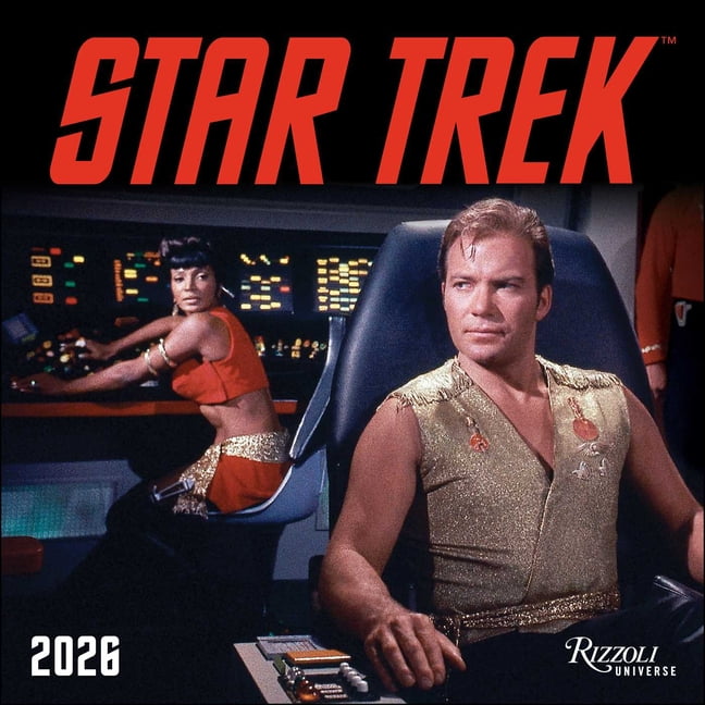 Star Trek 2026 Wall Calendar: The Original Series, (Paperback)
