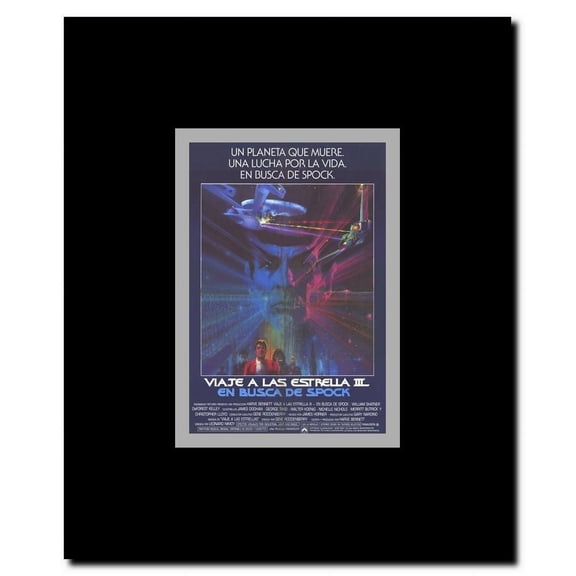 Star Trek 3: The Search for Spock (Spanish) Framed Movie Poster