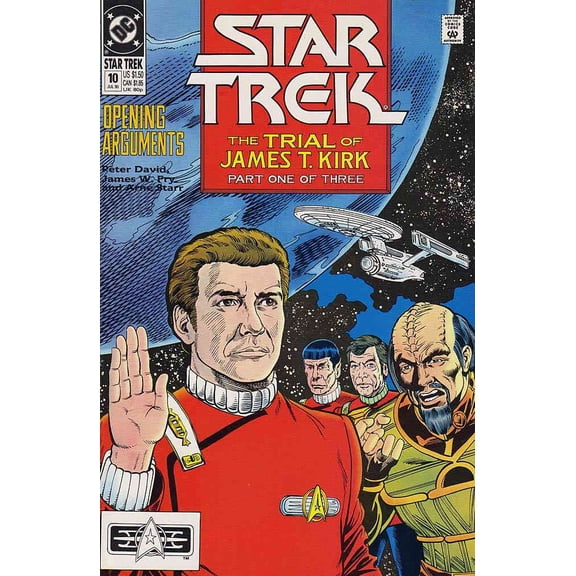 Star Trek (4th Series) #10 VF ; DC Comic Book