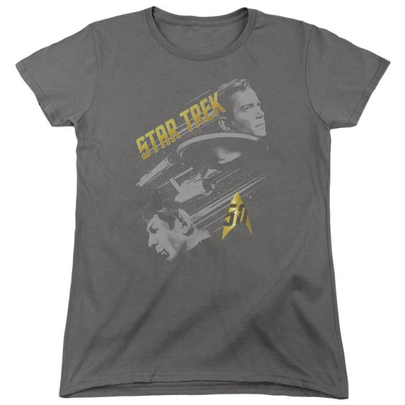 Star Trek - 50 Year Frontier - Women's Short Sleeve Shirt - Small