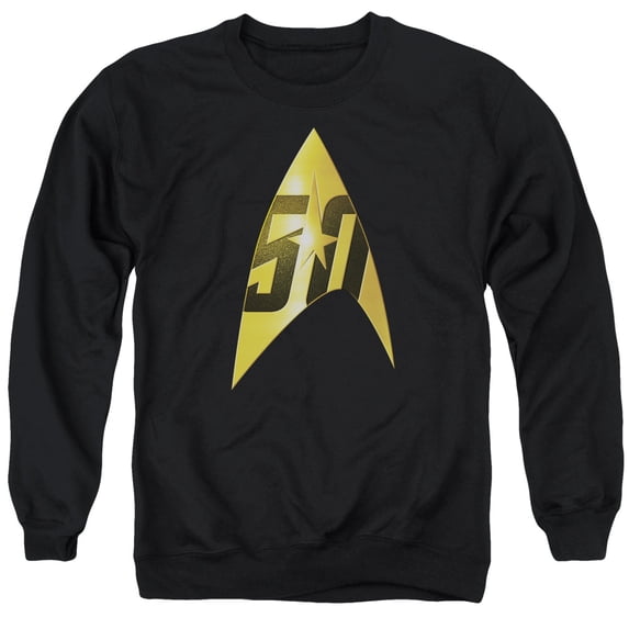 Star Trek - 50Th Anniversary Delta - Crewneck Sweatshirt - Large