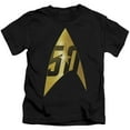 thumbnail image 1 of Star Trek 50Th Anniversary Delta Youth 18/1 T-Shirt Black, 1 of 2