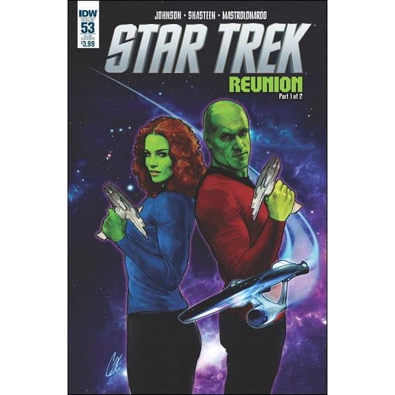 Star Trek (5th Series) #53 (Sub) VF ; IDW Comic Book