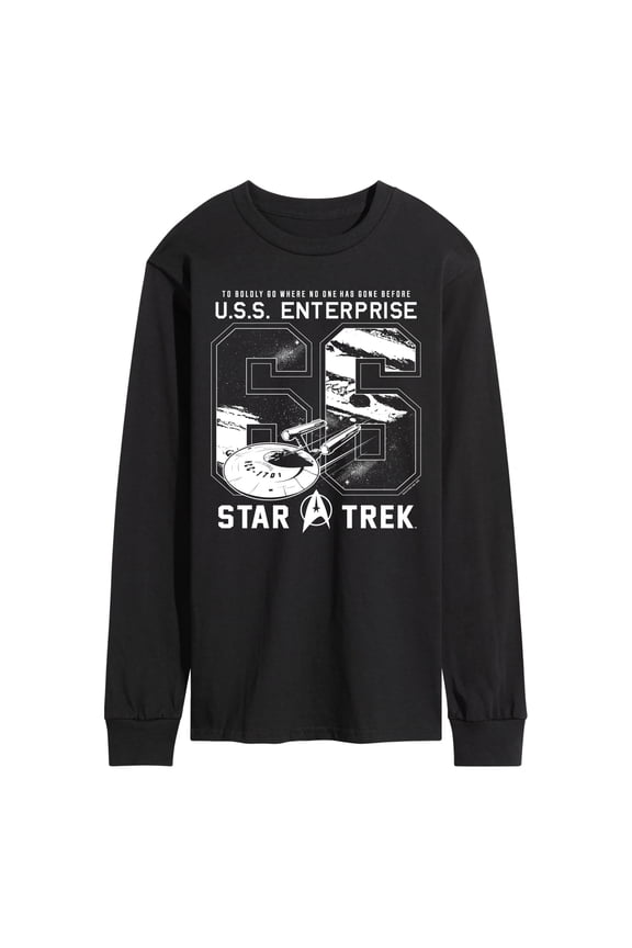 - 66 Jersey - Men's Long Sleeve Graphic T-Shirt