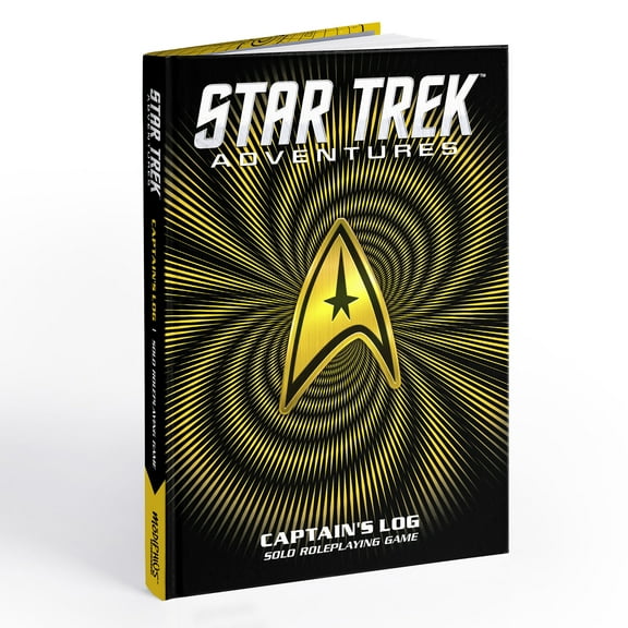 Star Trek Adventures: Captain's Log Solo RPG - TOS Delta Edition - Hardcover Book, 2d20 Rolplaying Game, 326-Page Full-Color Digest Sized Book