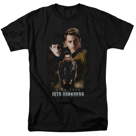 Star Trek Aftermath Adult 18/1 T-Shirt Black