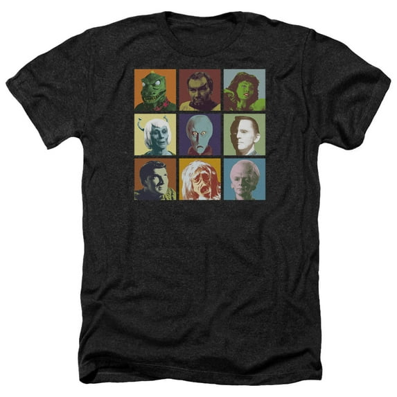 Star Trek - Alien Squares - Heather Short Sleeve Shirt - XXX-Large