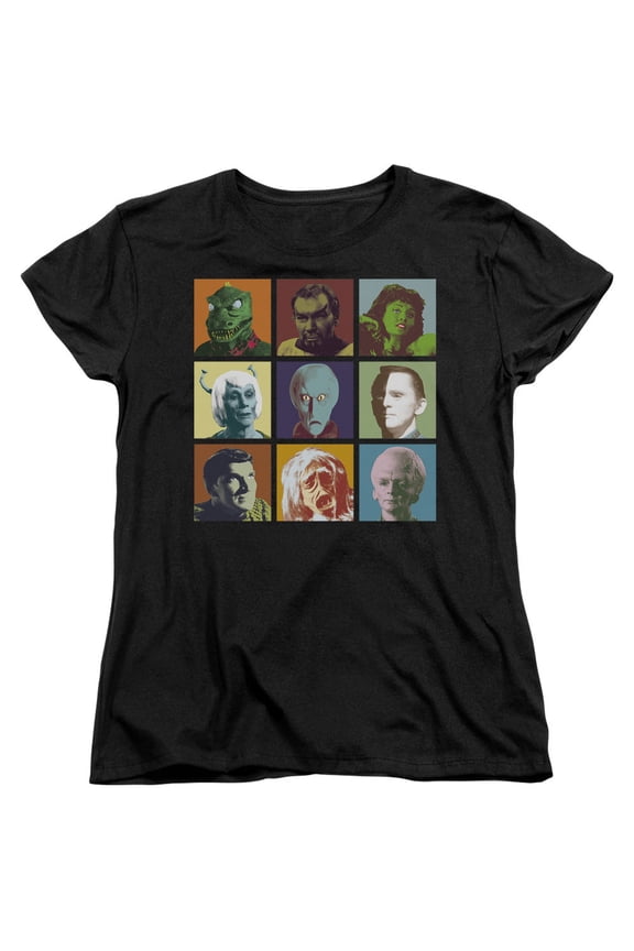 Star Trek - Alien Squares - Women's Short Sleeve Shirt - Large