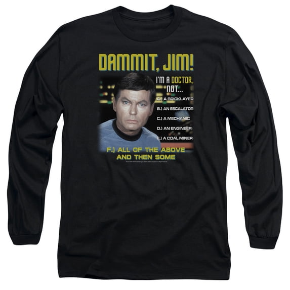 Star Trek - All Of The Above - Long Sleeve Shirt - Large