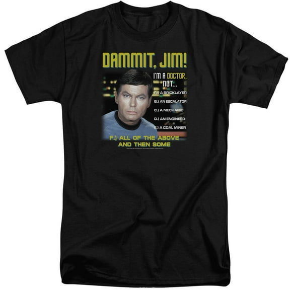 Star Trek - All Of The Above - Tall Fit Short Sleeve Shirt - XX-Large