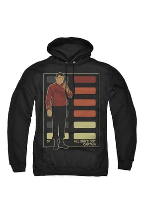 - All Shes Got Captain - Pull-Over Hoodie - Small