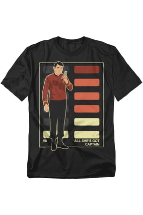 - All Shes Got Captain - Short Sleeve Shirt - Medium