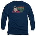 thumbnail image 1 of Star Trek All Shes Got Long Sleeve Adult 18/1 T-Shirt Navy, 1 of 1