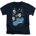 thumbnail image 1 of Star Trek All Star Crew Youth 18/1 T-Shirt Navy, 1 of 1